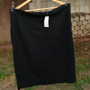 Ann Taylor Black Knee Length Skirt 14